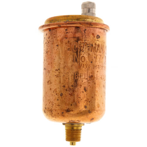 Hoffman 401497 77 1/8 Inch Straight Water Vent Valve