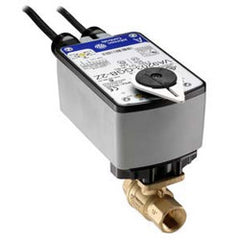 Johnson Controls VG1241CN+923GGB Brass Ball Valve with Electric Actuator for HVAC Systems