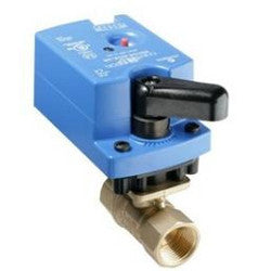 Johnson Controls VG1241CL+9A4GGA 1 Inch NPT 2-Way Brass Valve with VA9104 Proportional Actuator