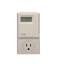 Lux PSP300-005 Programmable Thermostat 120V (45/90F Temperature Range) Digital Plug-In