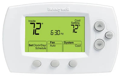 Resideo TH6220D1028 FocusPro Programmable Thermostat 5-1-1 Day Large Backlit Display