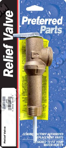 Rheem SP12575B Water Heater Relief Valve 105,000 BTU/HR Temperature & Pressure w/2 inch Sensor Replacement AP12575C-1