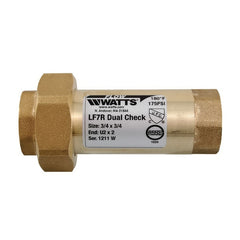 Watts 0072204 Series LF7R Dual Check Valve 3/4 inch Lead-Free Replacement 0072204