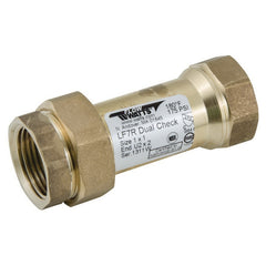 Watts 0072205 LF7RU2-2 Dual Check Valve Backflow Preventer 1 Inch FNPT Lead-Free Brass