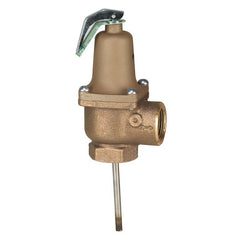 Watts 0121453 LF140X6 Bronze Temperature and Pressure Relief Valve 150 psi 210 deg F Lead-Free