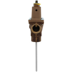 Watts 0121453 LF140X6 Bronze Temperature and Pressure Relief Valve 150 psi 210 deg F Lead-Free