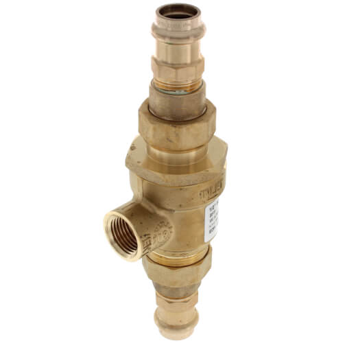 Watts 0386471 1/2 Inch Backflow Preventer with Vent Press x Press Connection Type Replacement 0886010, 0886011