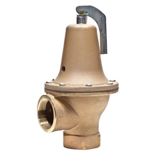 Watts 0278480 174A Bronze Water Pressure Relief Valve 2 inch 125 psi