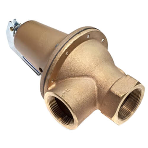 Watts 0278480 174A Bronze Water Pressure Relief Valve 2 inch 125 psi