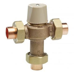 WATTS 0559115 Thermostatic Mixing Valve 1/2 Inch Solder 150 PSI LF