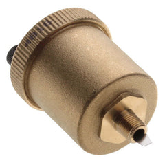 CALEFFI 502115A Minical Automatic Air Vent 1/8 inch MNPT 150 PSI Brass