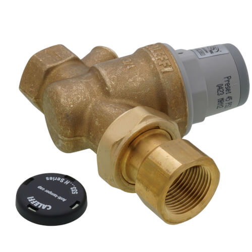 Caleffi 533350HA Pressure Reducing Valve 3/4 Inch FNPT Compact PRV