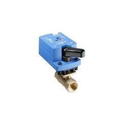 Johnson Controls VG1241CN+9A4GGA 1 Inch NPT 2-Way Brass Ball Valve with Proportional Control Actuator