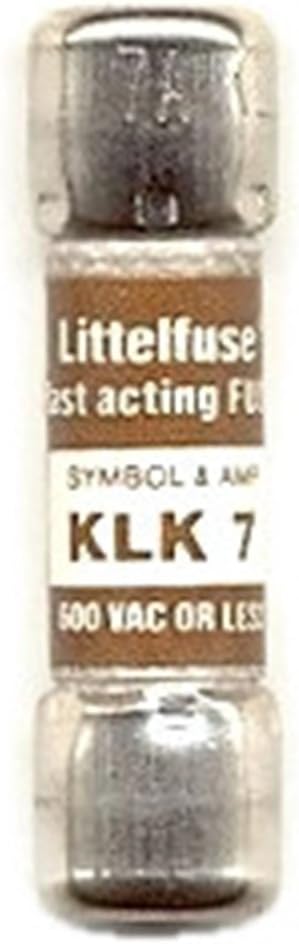 Littelfuse KLK007 Fast-Acting Midget Fuse 600V 7A