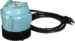 Little Giant 501003 1-Series 115V 205 GPH Oil-Filled Small Submersible Pump