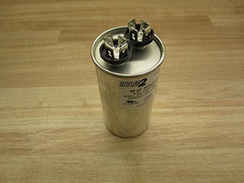 MARS 12723 Motor Run Capacitor 45 MFD 370V Round