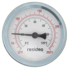 Resideo GT162 Thermometer with NPT Connection and 2-1/2 Inch Dial