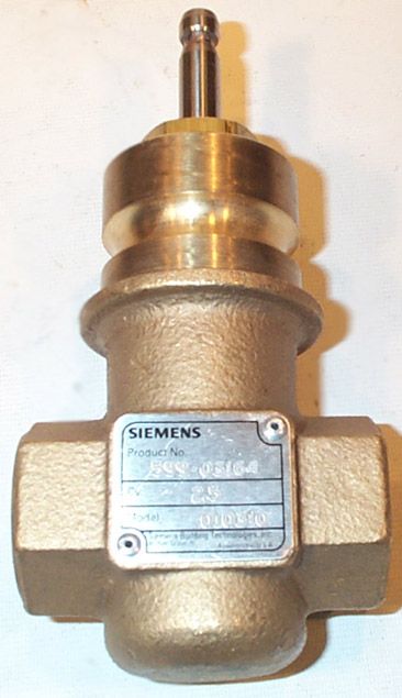 SIEMENS 599-03164 1/2 inch Brass Zone Valve for HVAC Systems