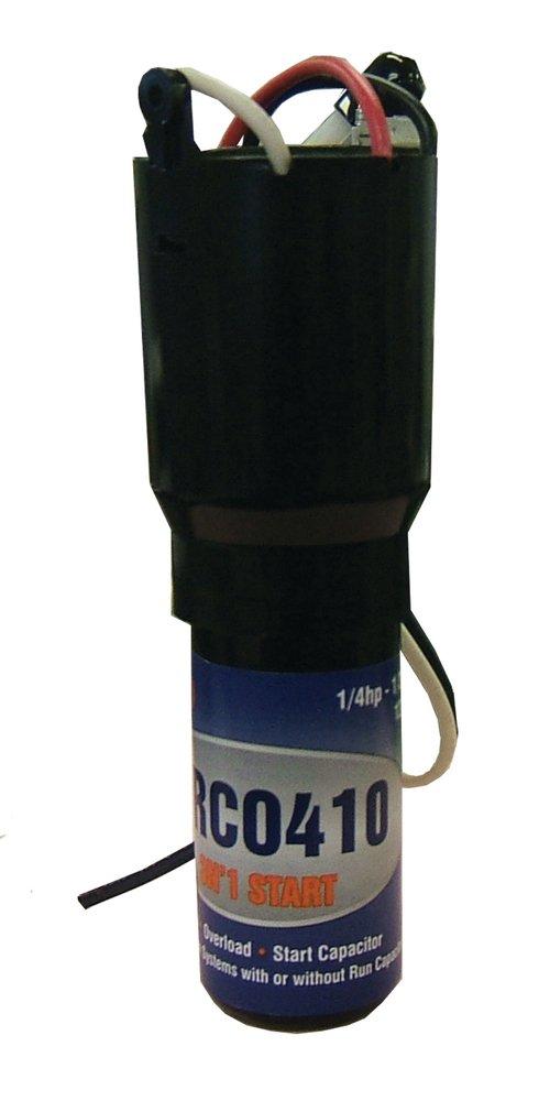 Supco URCO410 Relay Overload Capacitor 1/4 HP - 1/3 HP 120V