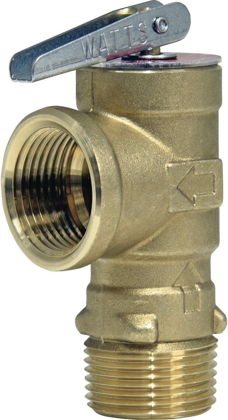 Watts 0556034 Lead-Free Copper-Alloy Poppet Type Relief Valve 150 PSI