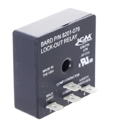 BARD 8201-079BX SOLID STATE LOCKOUT RELAY 24V Bard HVAC