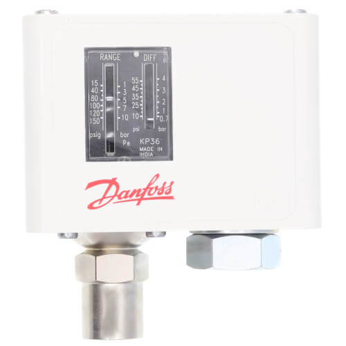 Danfoss 060-214491 KP-36 Pressure Control Auto-Reset 15-150 PSI Replacement 060-213166