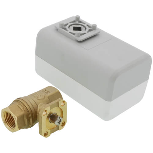 Resideo VWS02Y-1 Wi-Fi Actuator with 1 inch NPT Ball Valve