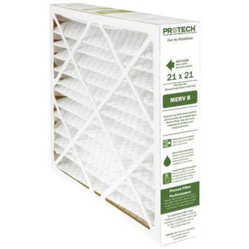 Rheem PD540042 21x21x5 MERV8 Media Filter Air Purifier Replacement