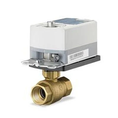 SIEMENS 171A-10300 2-Way 1/2-Inch 0.4 Cv Ball Valve Assembly Brass NPT