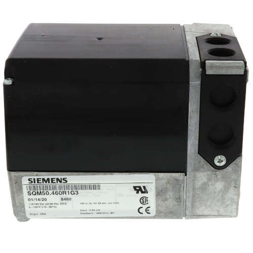 Siemens SQM50.460R1G3 Damper Motor 140inlb 110V 25S 6SW