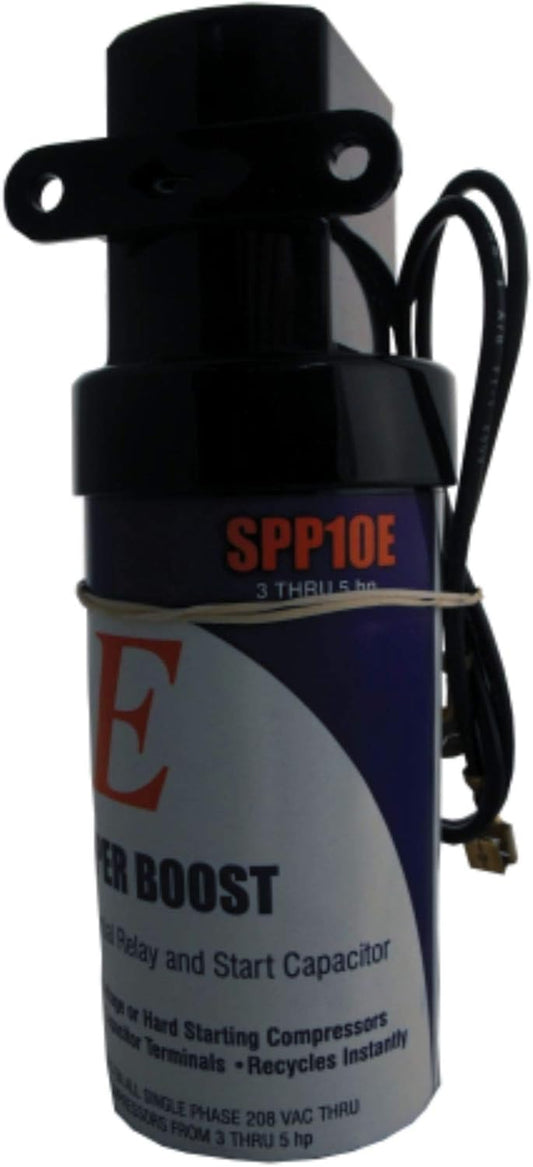 SUPCO SPP10E Hard Start Relay Capacitor, 90 to 277 Volts, 3 Horsepower