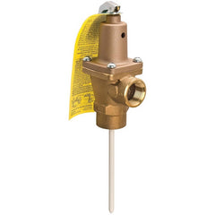 Watts 0121449 LF140S3 Bronze Automatic Re-Seating Temperature and Pressure Relief Valve