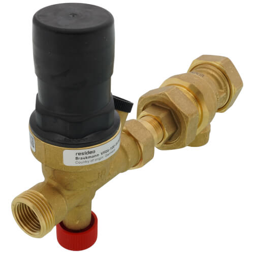 Resideo FM911 1/2 Inch Backflow Preventer and Boiler Fill Valve Assembly