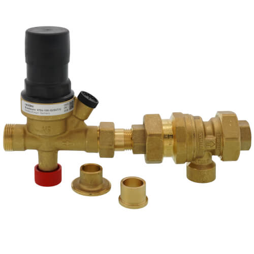 Resideo FM911 1/2 Inch Backflow Preventer and Boiler Fill Valve Assembly