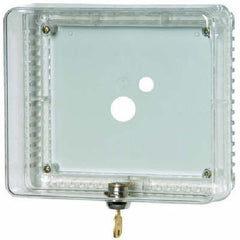 Resideo TG511A1000 Universal Thermostat Guard, Medium Clear Acrylic - Replacement TG511A1000