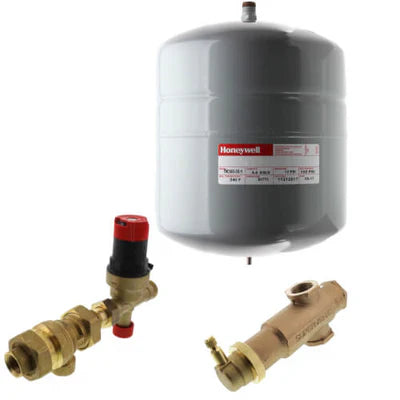 Resideo TK30PV100SFM Boiler Trim Kit 1 Inch Tank Kit with BackFlow Fill Valve and Accessories