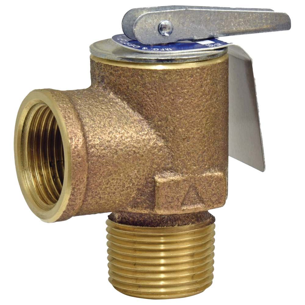 Watts 0342692 Boiler Relief Valve 30 Psi Bronze