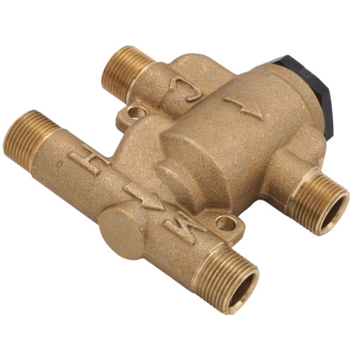 WATTS 0204152 LFUSG-B M3 Thermostatic Mixing Valve 3/8 Inch Compression Brass Bodied (Replaces 0204143)