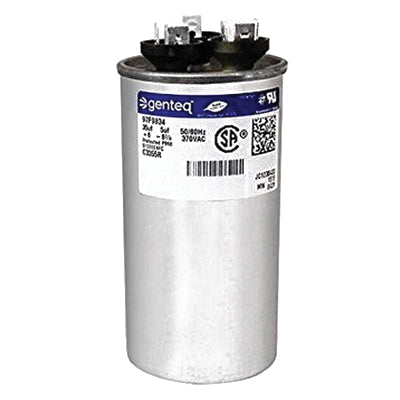 YORK S1-024-27616-000 Dual Round Capacitor 70/5MFD 370V