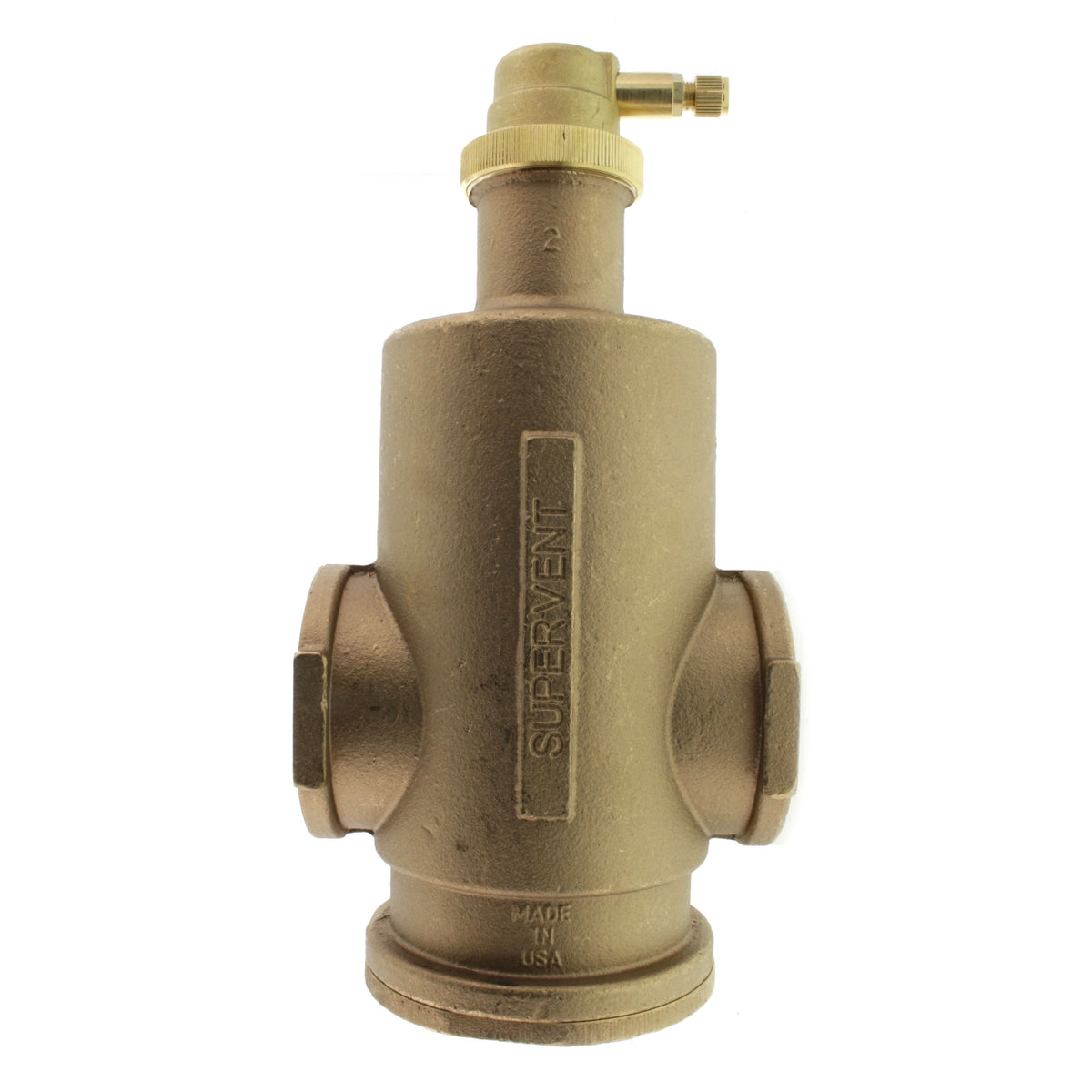 Resideo PV200 2 Inch NPT SuperVent Air Eliminator for Residential and Commercial Systems