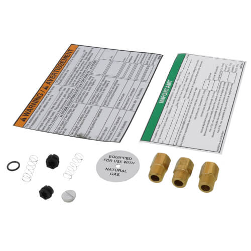 Reznor 1036544R LP to Natural Gas Conversion Kit for HVAC Systems