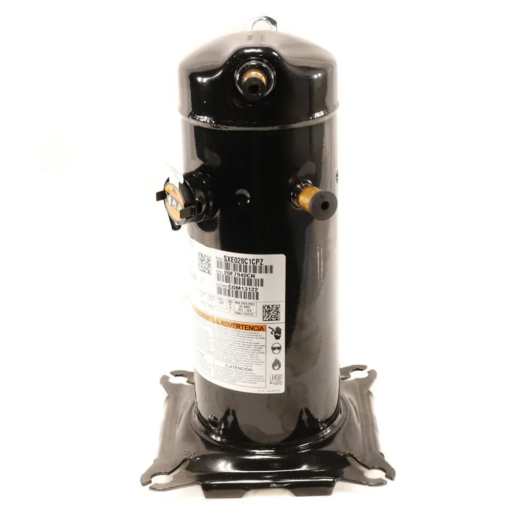 Trane COM13122 SXE028C1CPZ Scroll Compressor R-22 230V 1Ph Replacement COM13122