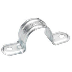 Bridgeport 1903 Heavy Wall 2-Hole Steel Pipe Strap 1 Inch