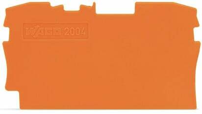 WAGO 2004-1292 End and Intermediate Plate - Topjob S Series - 1mm Width