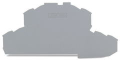 WAGO 2002-2491 End Plate Topjob S Series 0.8mm Width Gray