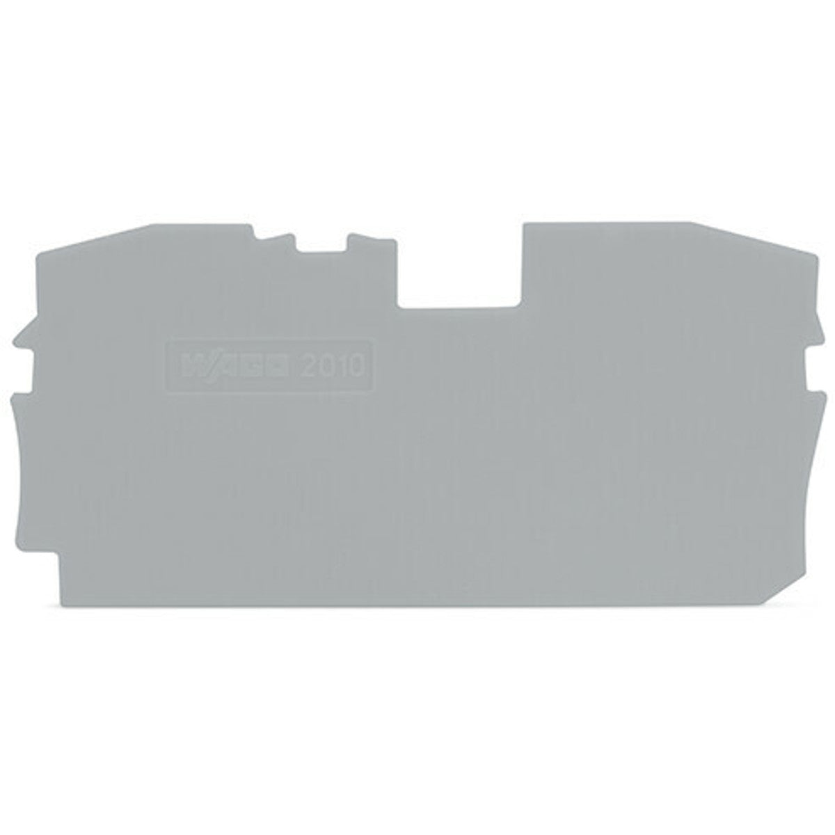 WAGO 2010-1291 End and Intermediate Plate TOPJOB S Series 1mm Gray