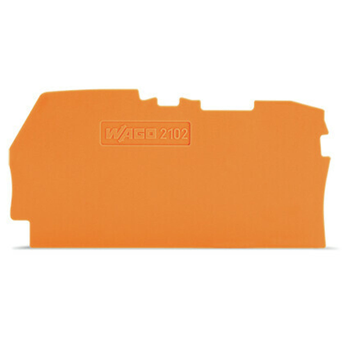 WAGO 2102-1292 End and Intermediate Plate TOPJOB S Series 0.8mm Width