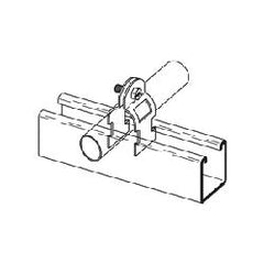 B-Line B2219000 Multi-Grip Pipe Clamp 400/50 lb 1-1/4 in Size Steel Pre-Galvanized