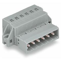 WAGO 231-604/019-000 1-Conductor Male Connector Gray