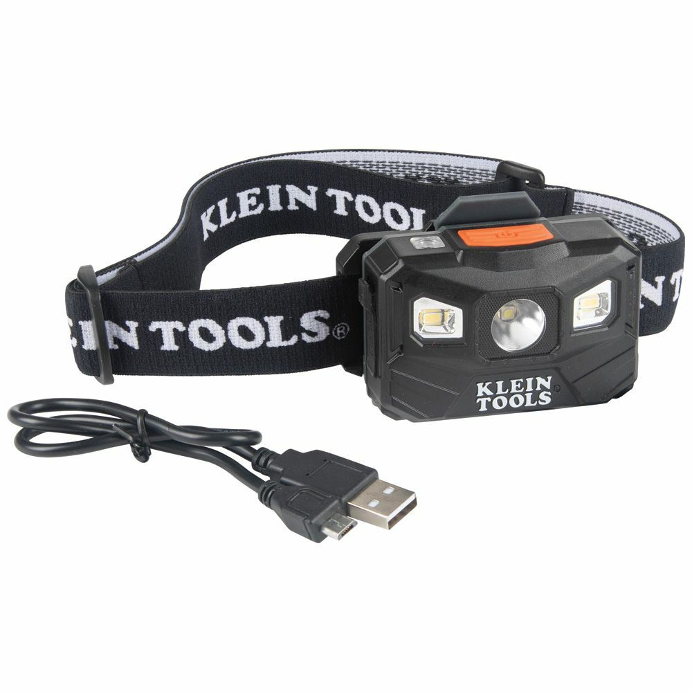 KLEIN TOOLS 56048 Rechargeable Headlamp LED 400 Lumens All-Day Runtime